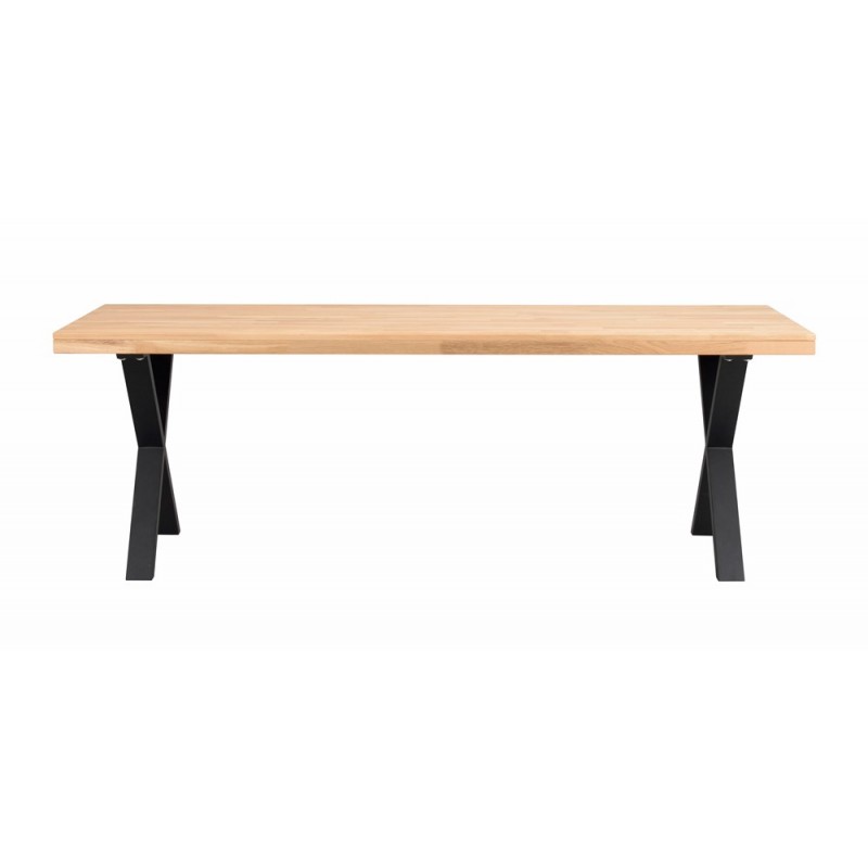 RO Brooklyn Extending Dining Table X 220x95 Oak/Black